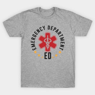 Emergency Department Emergency Room Nurse Healthcare T-Shirt